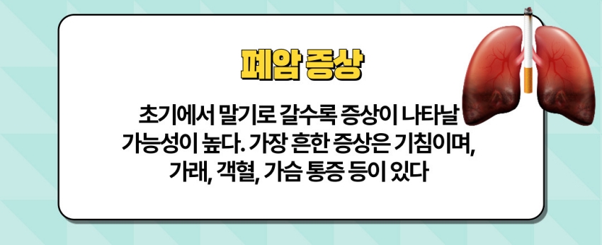 폐암 증상