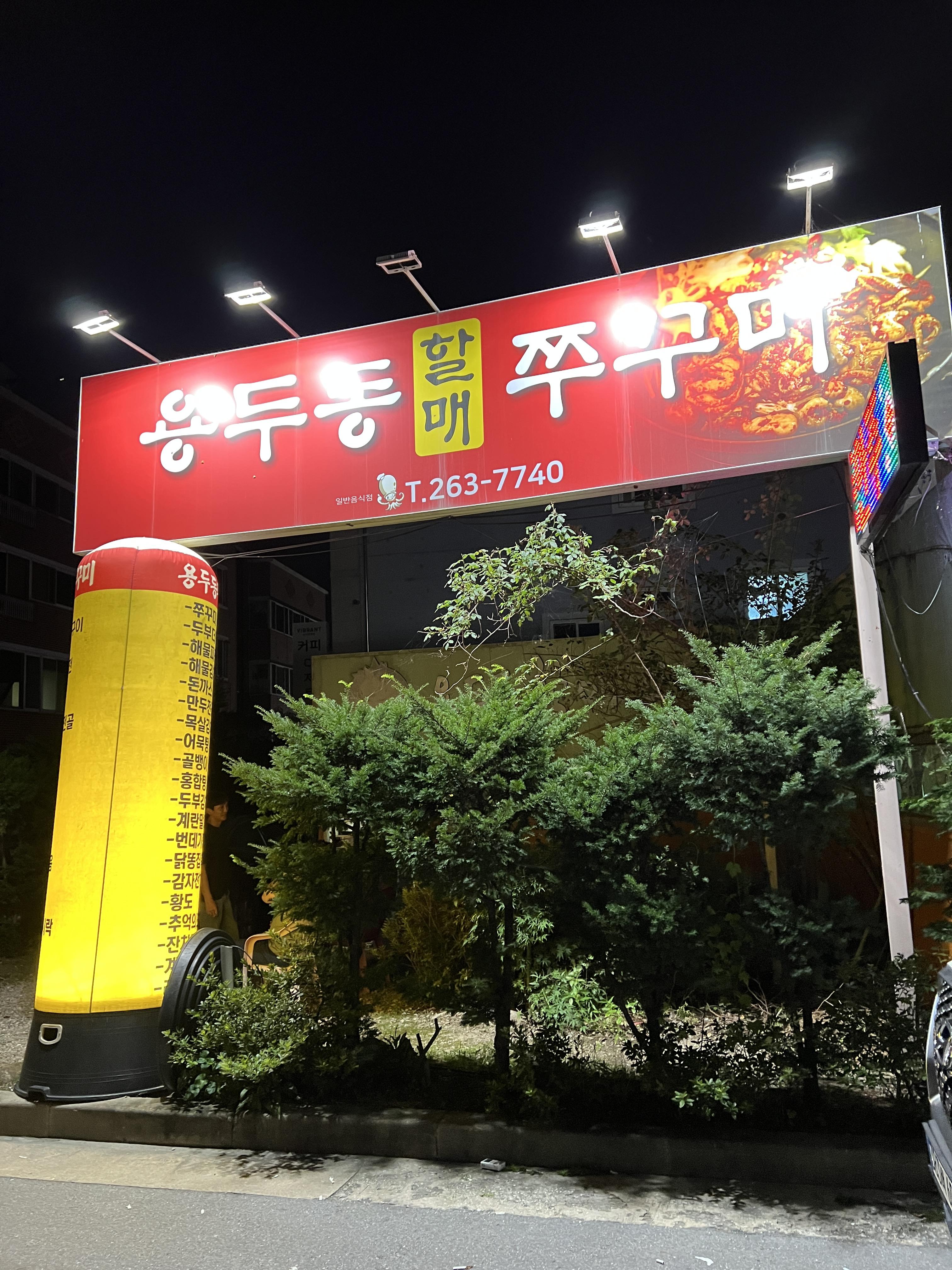  춘천 스무숲 용두동 할매 쭈꾸미 방문 후기 [해물파전, 잔치국수, 추억의 도시락 먹을 수 있는 곳]