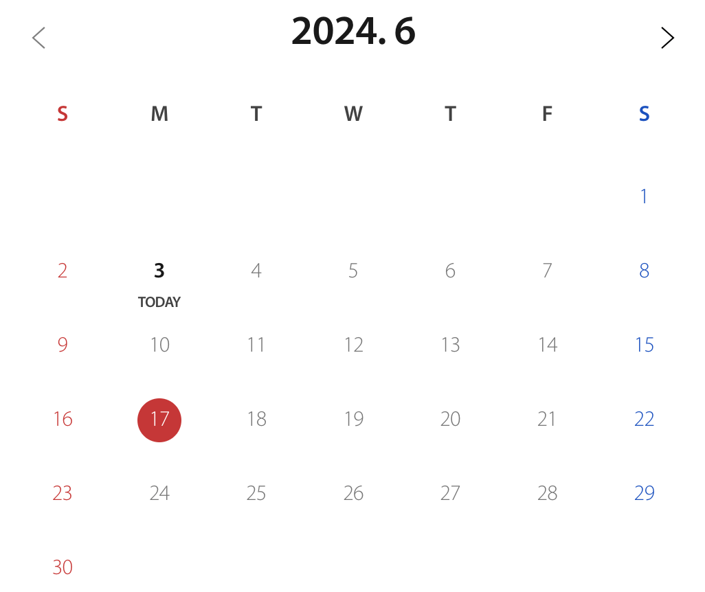 갤러리아 백화점 명품관 6월 휴무일