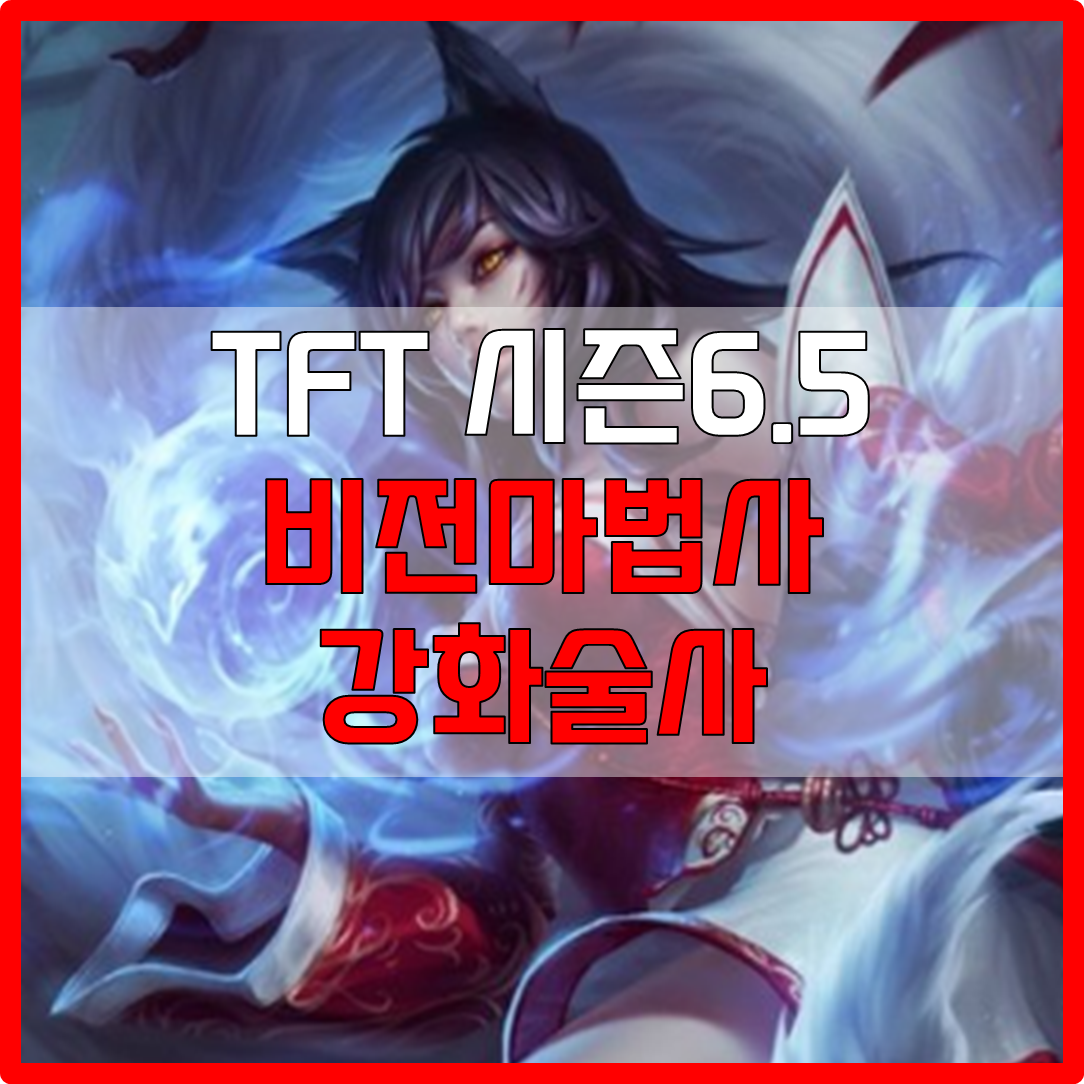  롤체 시즌6.5 비전마법사 강화술사 덱