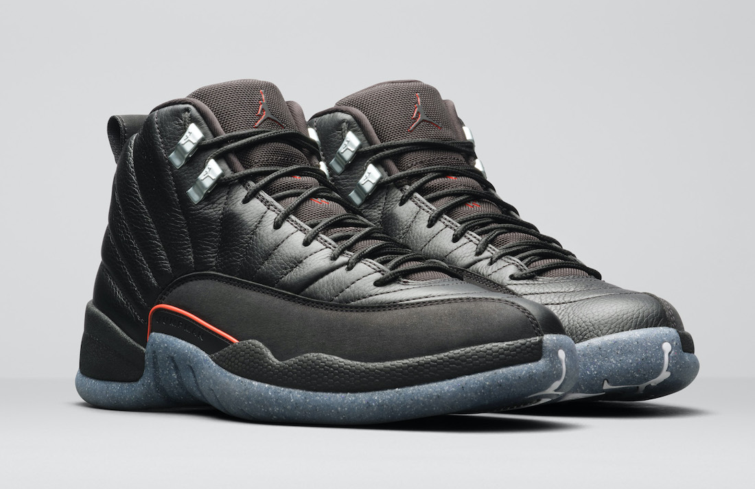 black bright crimson jordan 12