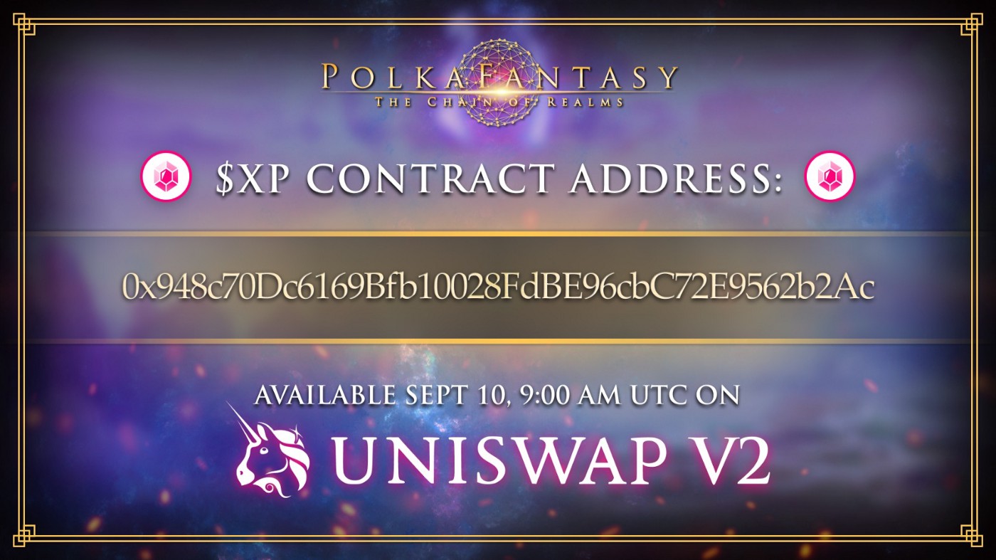 [PolkaFantasy 폴카판타지] Uniswap에서 $XP 토큰 구매하는 방법