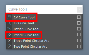 커브 메뉴 이미지