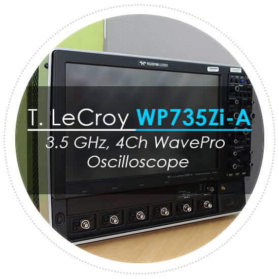  중고오실로스코프 판매 렌탈 르크로이/LeCroy WP735Zi-A, 3.5 GHz, 4 Ch WavePro Oscilloscope