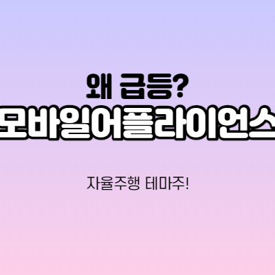  모바일어플라이언스 - 어떤 기업인가요? 급등이유/기업분석