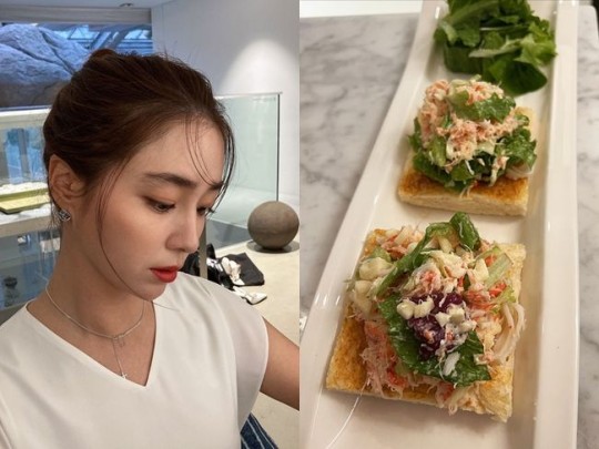  이민정, 확찐자 되는 먹부림! "삼시세끼 블랙홀이다잉" 이병헌도? [사진]