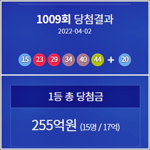 1009로또판매점 이미지