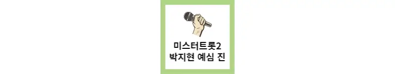  미스터트롯2, 박지현 마스터 예심 진 (feat.투표 방법)