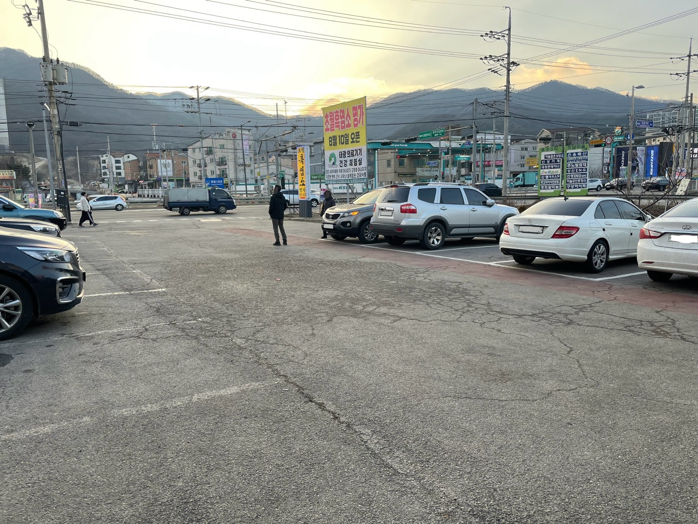 초월흑염소명가 주차장