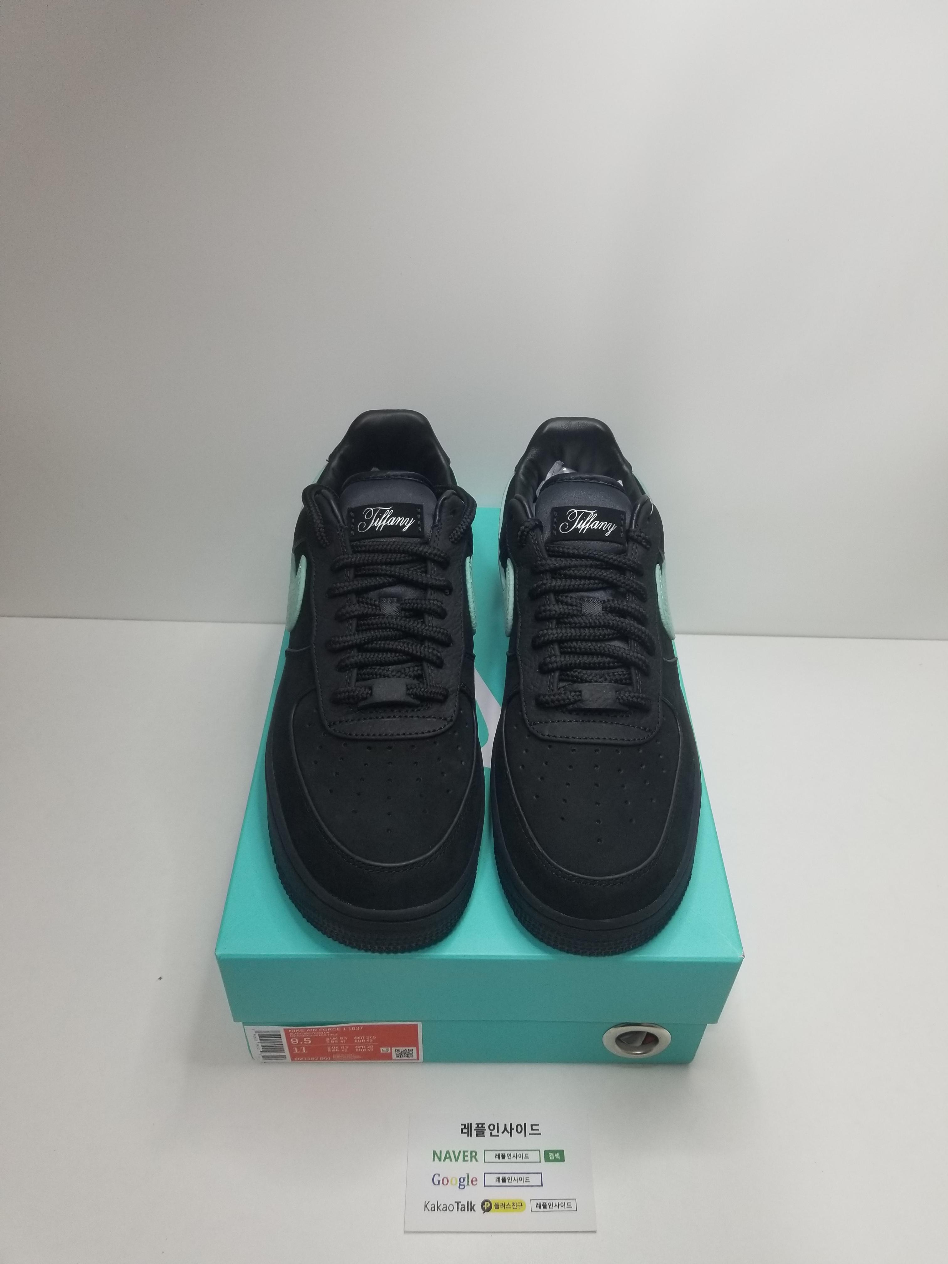  [NIKE] 나이키 에어포스1 x 티파니앤코 Tiffany & Co 1837 DZ1382-001 남녀공용