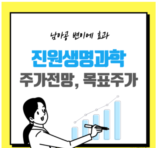  진원생명과학 주가 :: 주가전망 코로나 백신  목표주가