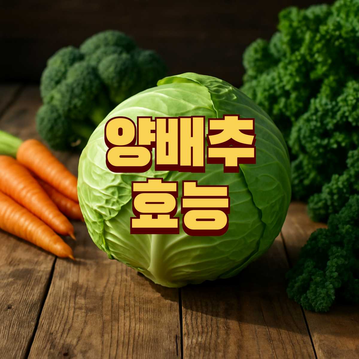 양배추 비타민 효능 대표 이미지
