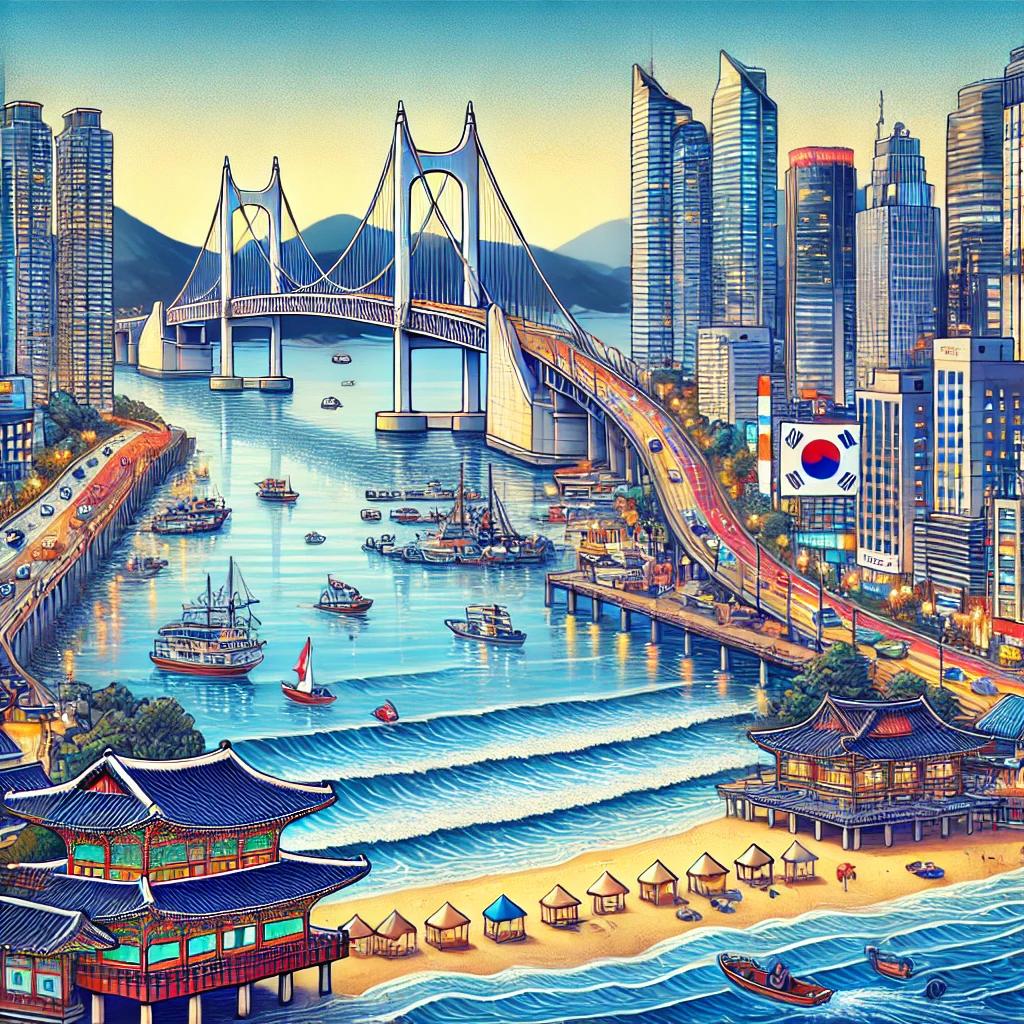 부산의 개요와 역사, 지리, 기후, 주요 산업