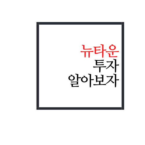  뉴타운 투자에 대해서 알아보자.ssul