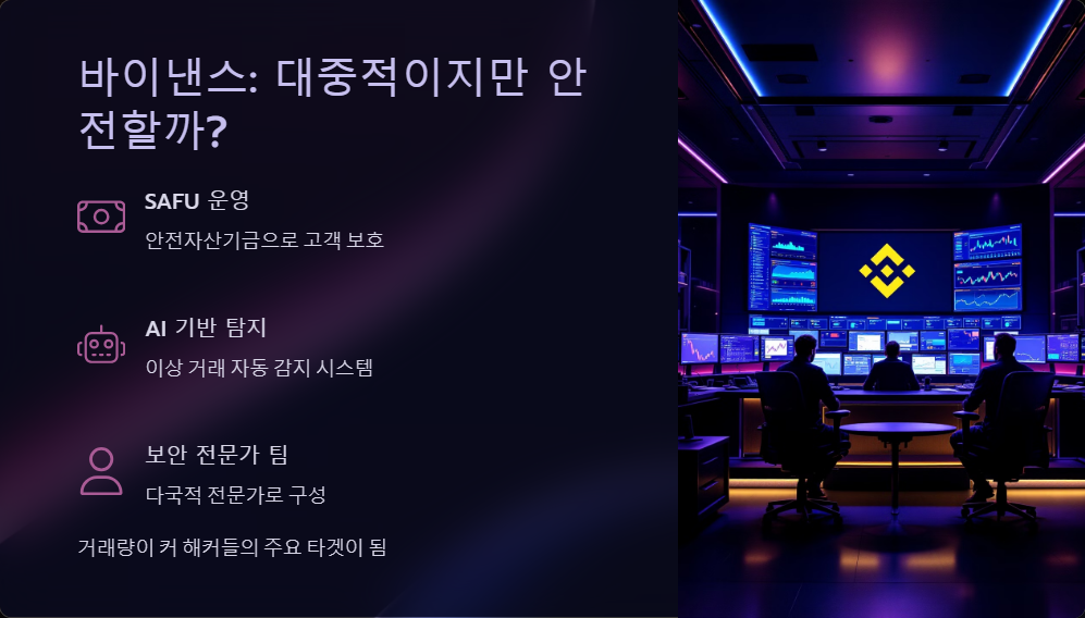 암호화폐 거래소 보안 기능 비교 분석