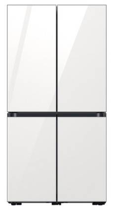 삼성전자 비스포크 프리스탠딩 4도어 냉장고 875L 방문설치&#44; 글램 화이트&#44; RF85B911135