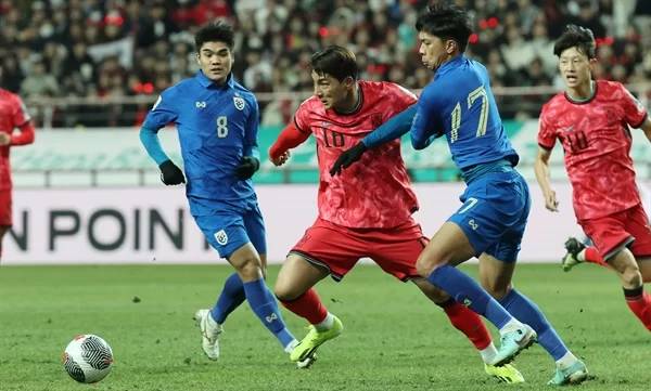 한국 태국전 2차전 황선홍호 무승부 설욕전