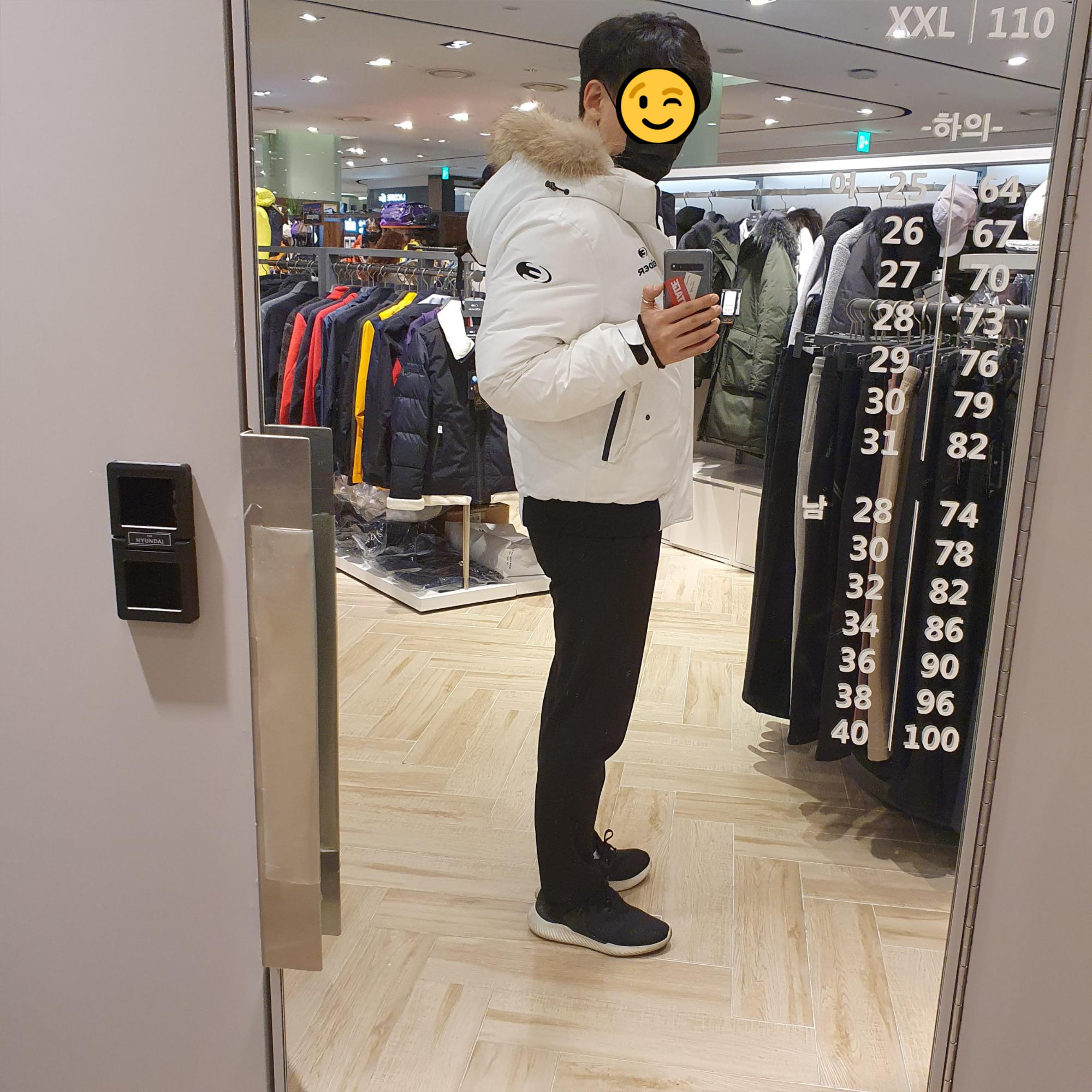  2020 아이더 숏패딩 실착 사이즈 비교! (EIDER STOOKY)