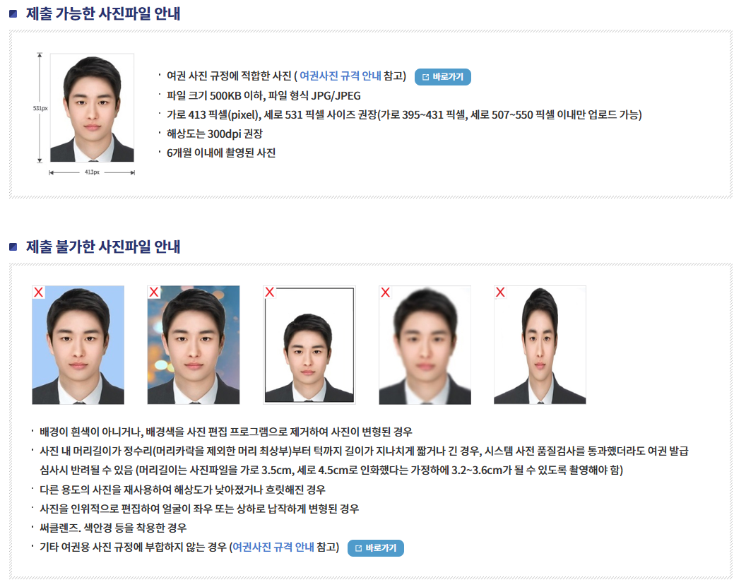 여권 사진 파일