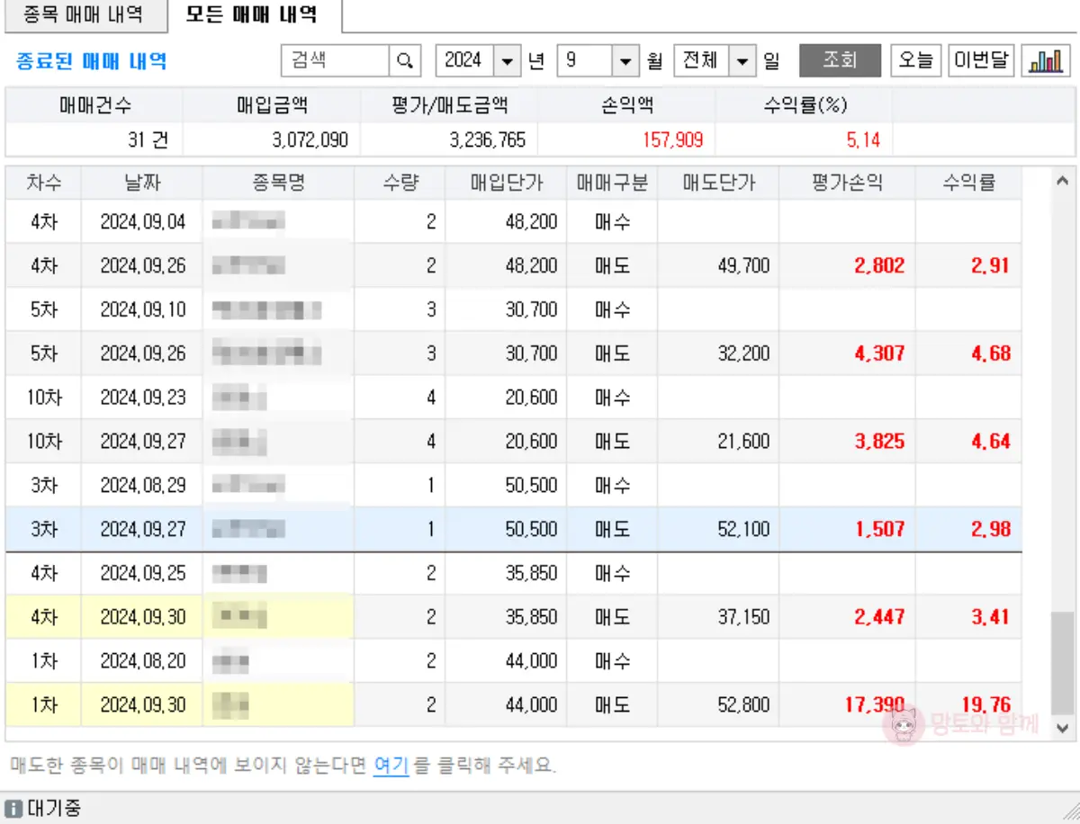 9월-매매내역