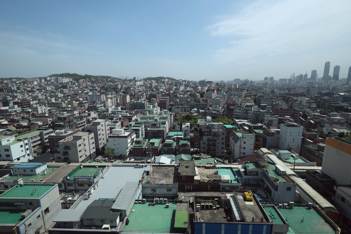 서울 강서구 화곡동 빌라 밀집 지역의 모습.
