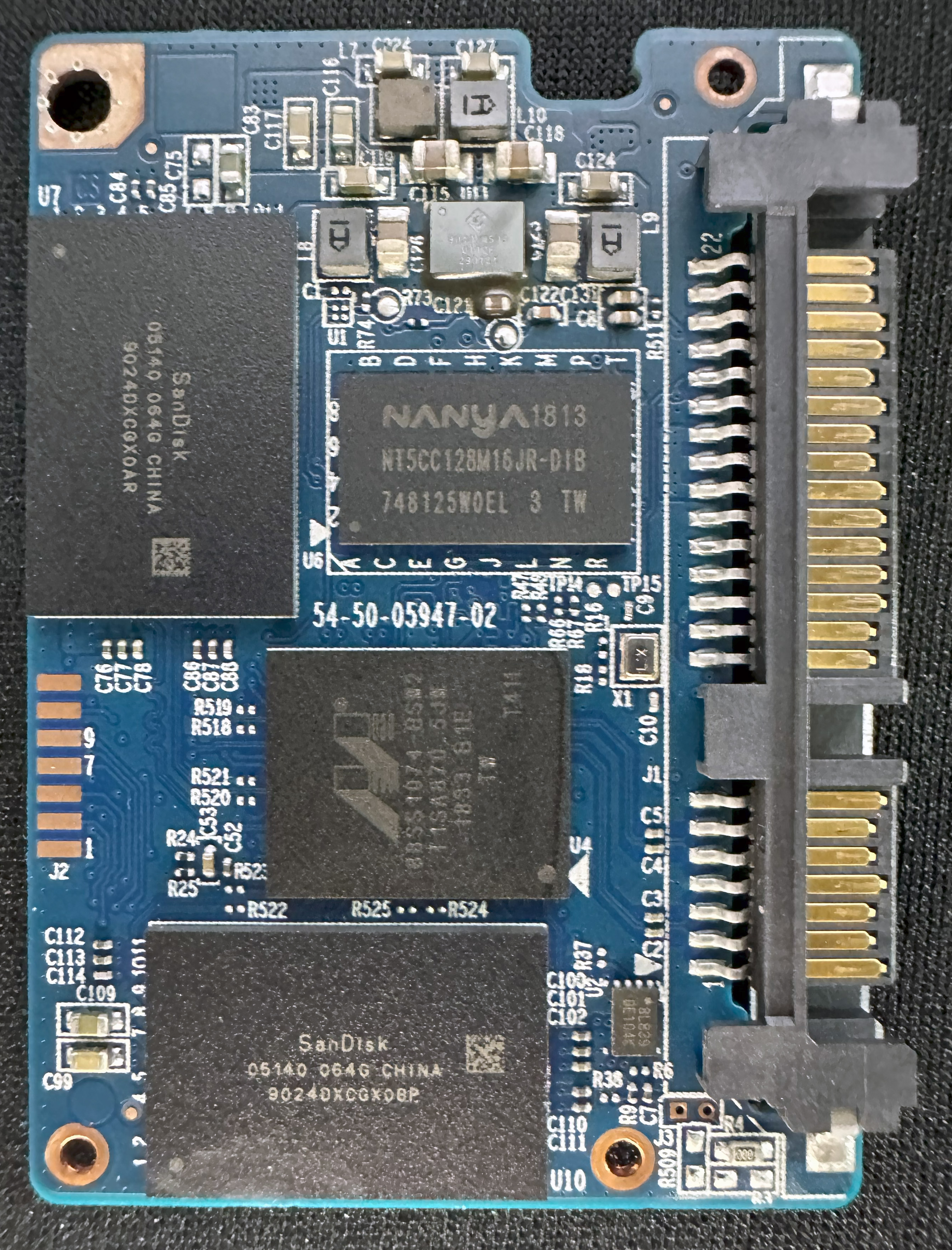 Western Digital Blue 250GB PCB Front (WDS250G2B0A-00SM50 &amp;#124; 54-50-05947-02)