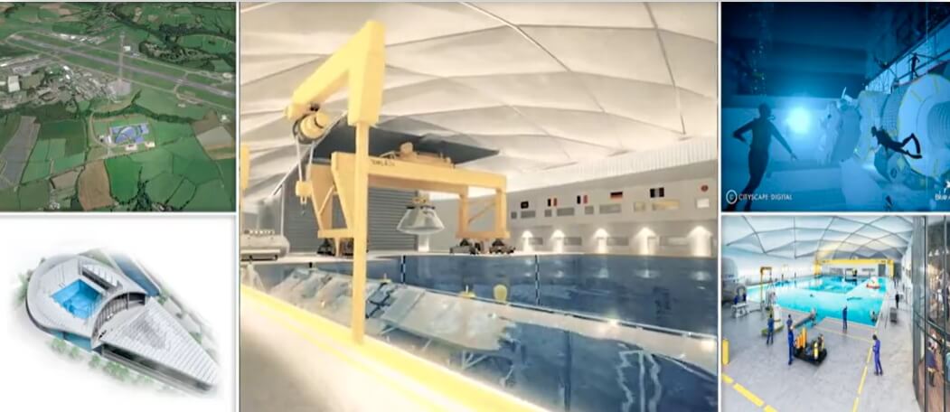  세계 최고 깊이의 실내 수영장 VIDEO: World's deepest POOL measuring 164-feet down is being built in Cornwall...