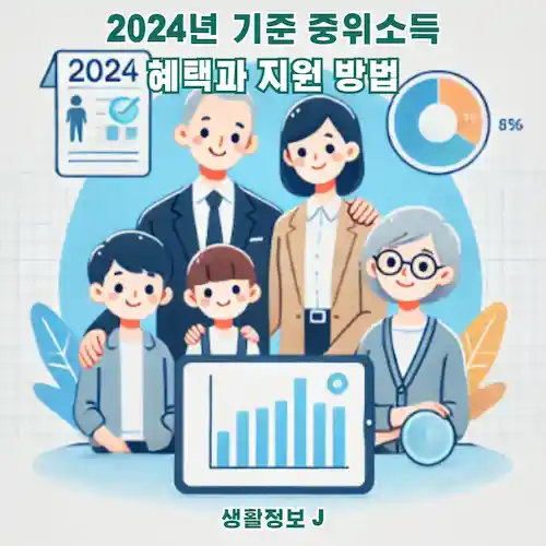 2024년 기준 중위소득 혜택과 지원 방법