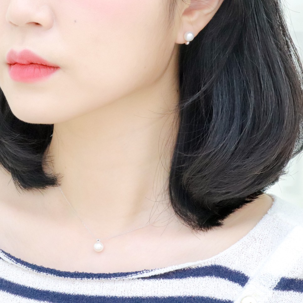 여친 생일선물 수컷 스메 카네시 18K 목걸이 세트 16