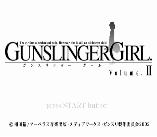  마벨러스 / 액션 어드벤처 - 건슬링거 걸 Vol.2 ガンスリンガー・ガール Volume.II - Gunslinger Girl. Volume.II (PS2 - iso 다운로드)