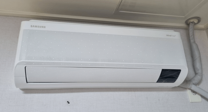 삼성 벽걸이 무풍에어컨 필터 청소 방법