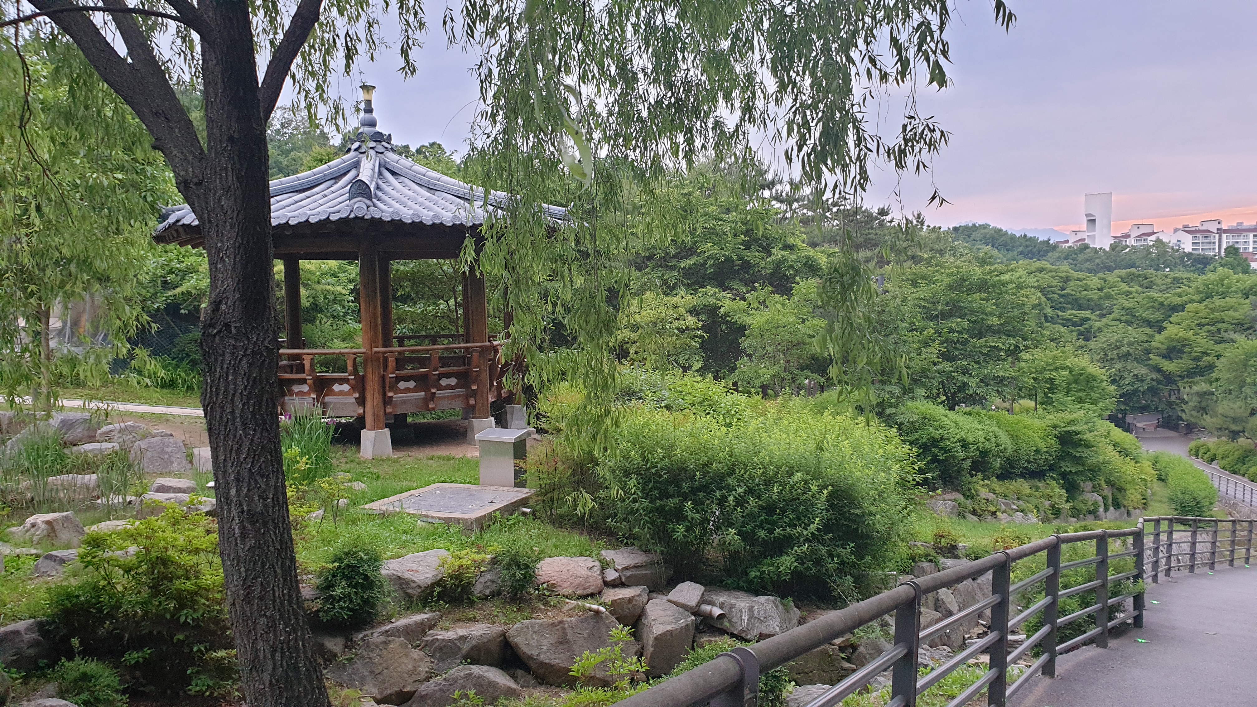  [미니멀라이프]-건강한 일상은 멀리 있지 않네요. 공원산책, 샐러드, 책읽기. 하지만 마무리는 맛있는 곱창.