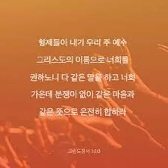 고린도전서 13장 4절 읽기 - 사랑은 오래 참고 사랑은 온유하며 시기하지 아니하며_2