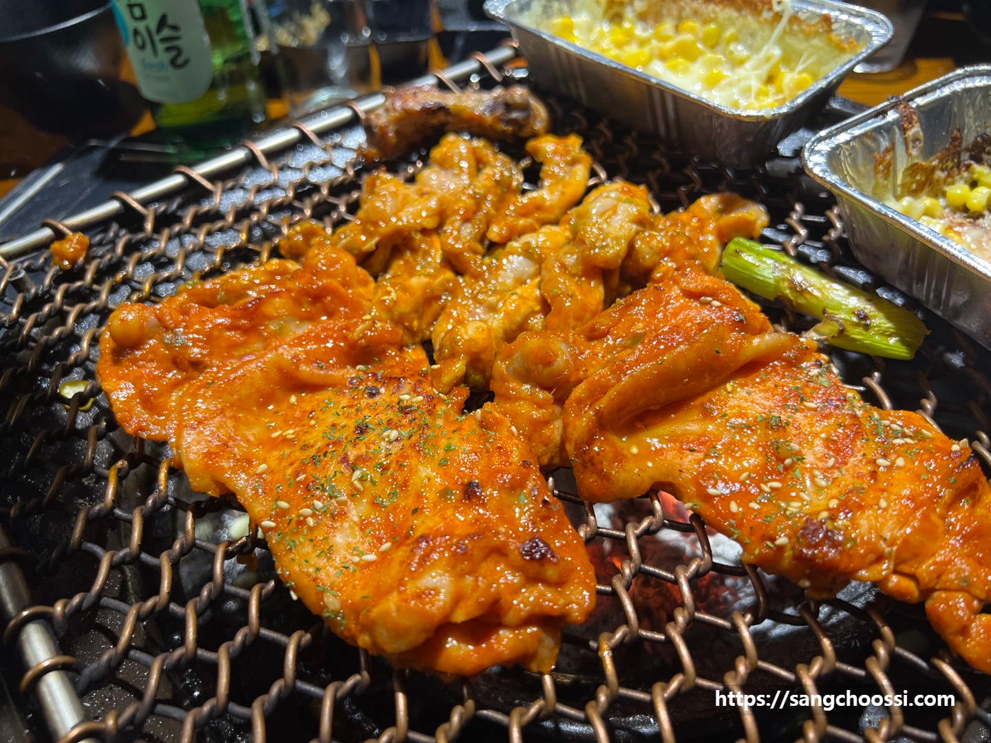 양념 닭갈비 구이