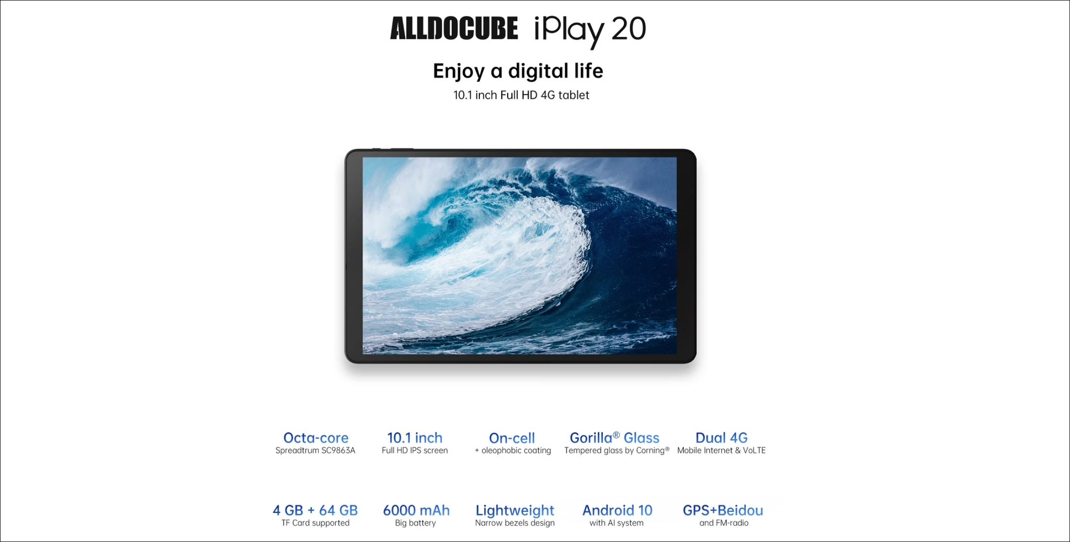  가성비 태블릿 Alldocube iPlay20