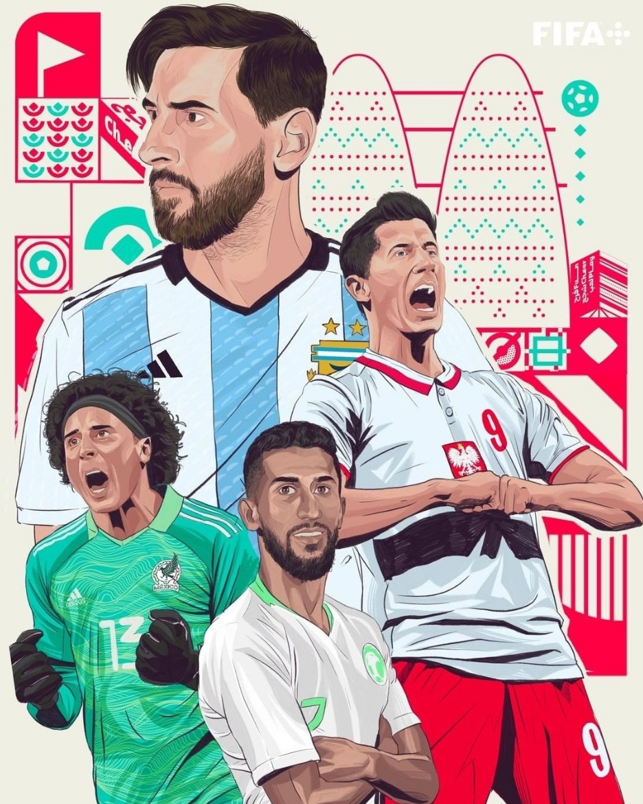 카타르 월드컵 C조 소개(아르헨티나&#44; 사우디아라비아&#44; 멕시코&#44; 폴란드)