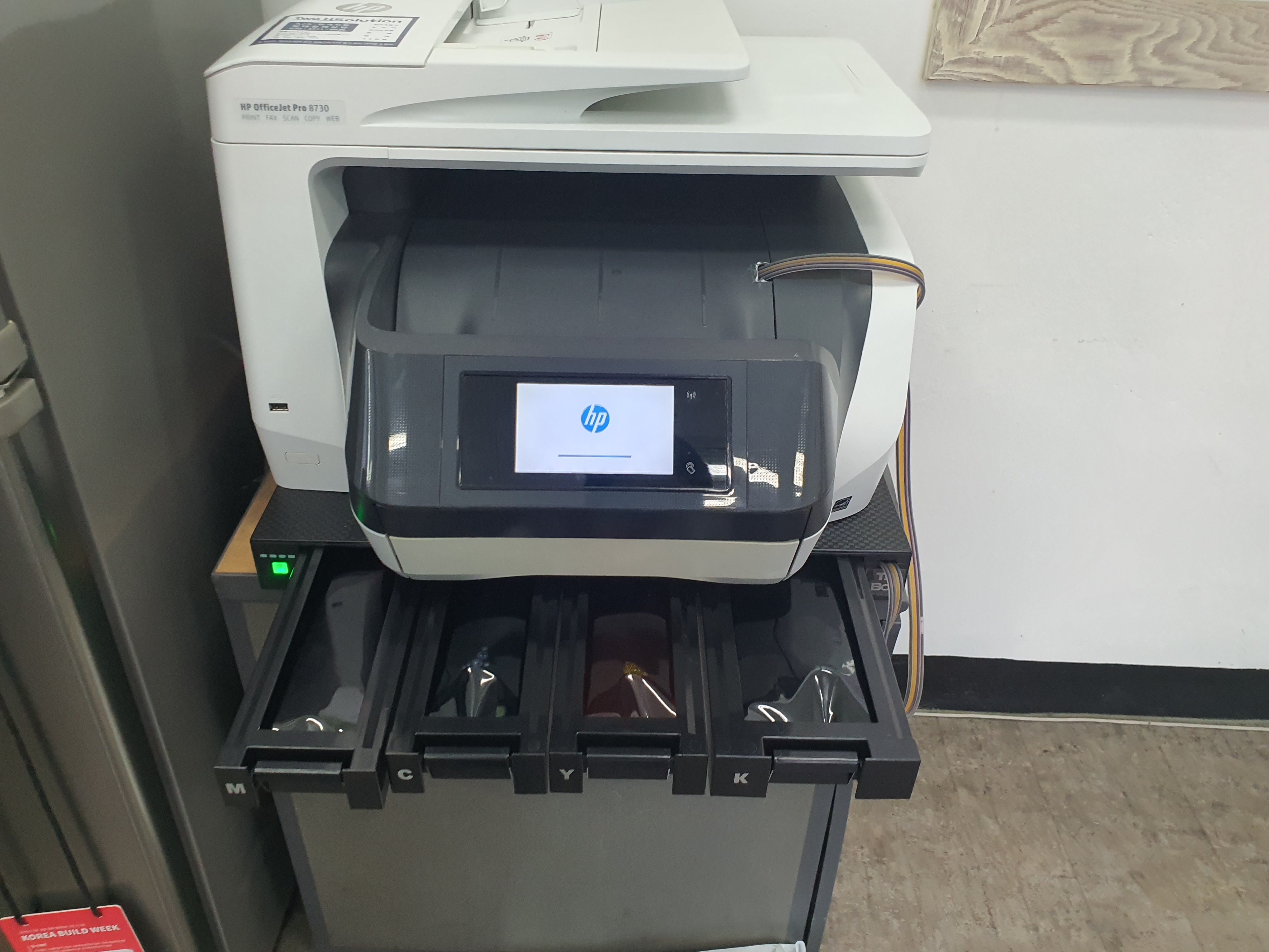  안산 복합기렌탈 HP Officejet pro 8730 컬러복합기의 스펙