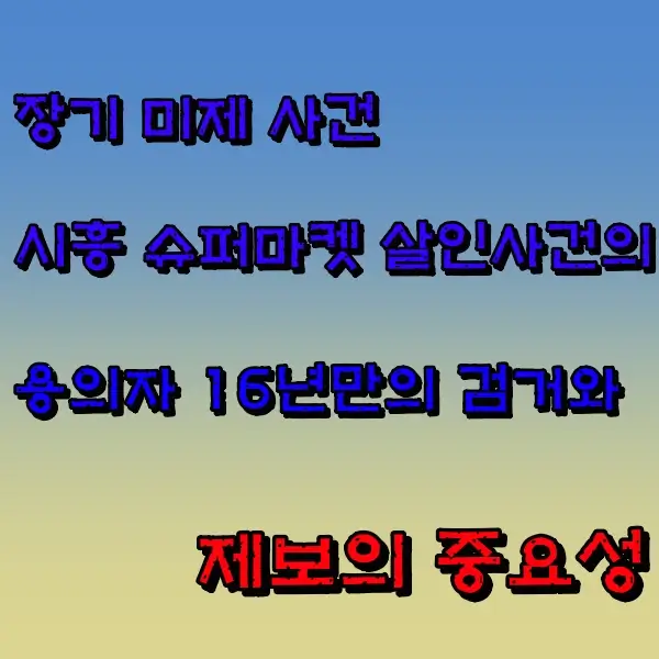 시흥 슈퍼마켓 살인사건