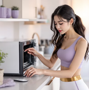 전자레인지 윙 소리