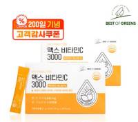베스트오브그린 고함량 맥스 비타민C 3000 3g x 90포, 270g, 2개