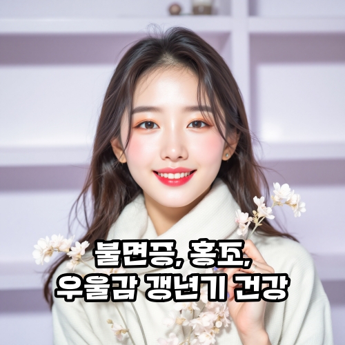 갱년기-관리-식은땀-홍조-호르몬-관리