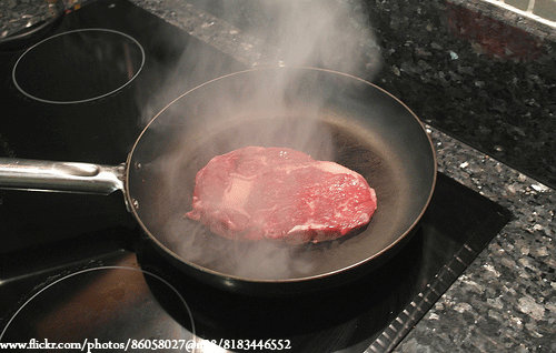 일본의 소고기 철판요리 vs 스테이크 만들기&#44;스테이크 굽는법