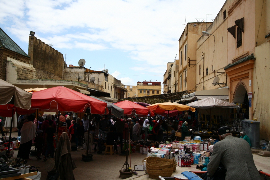 모로코-메크네스-재래시장