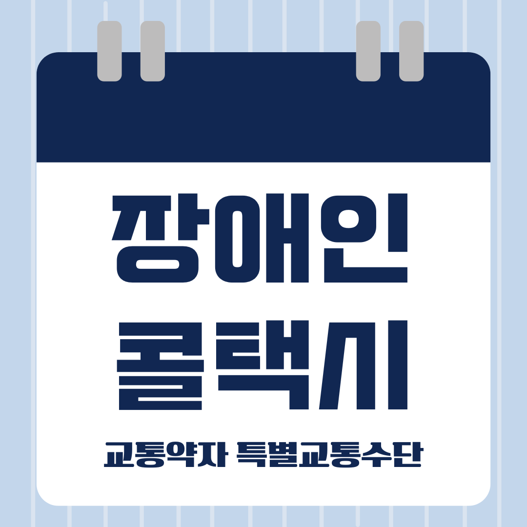 장애인콜택시, 교통약자 특별교통수단