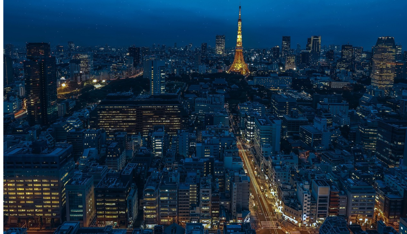 도쿄 의 야경