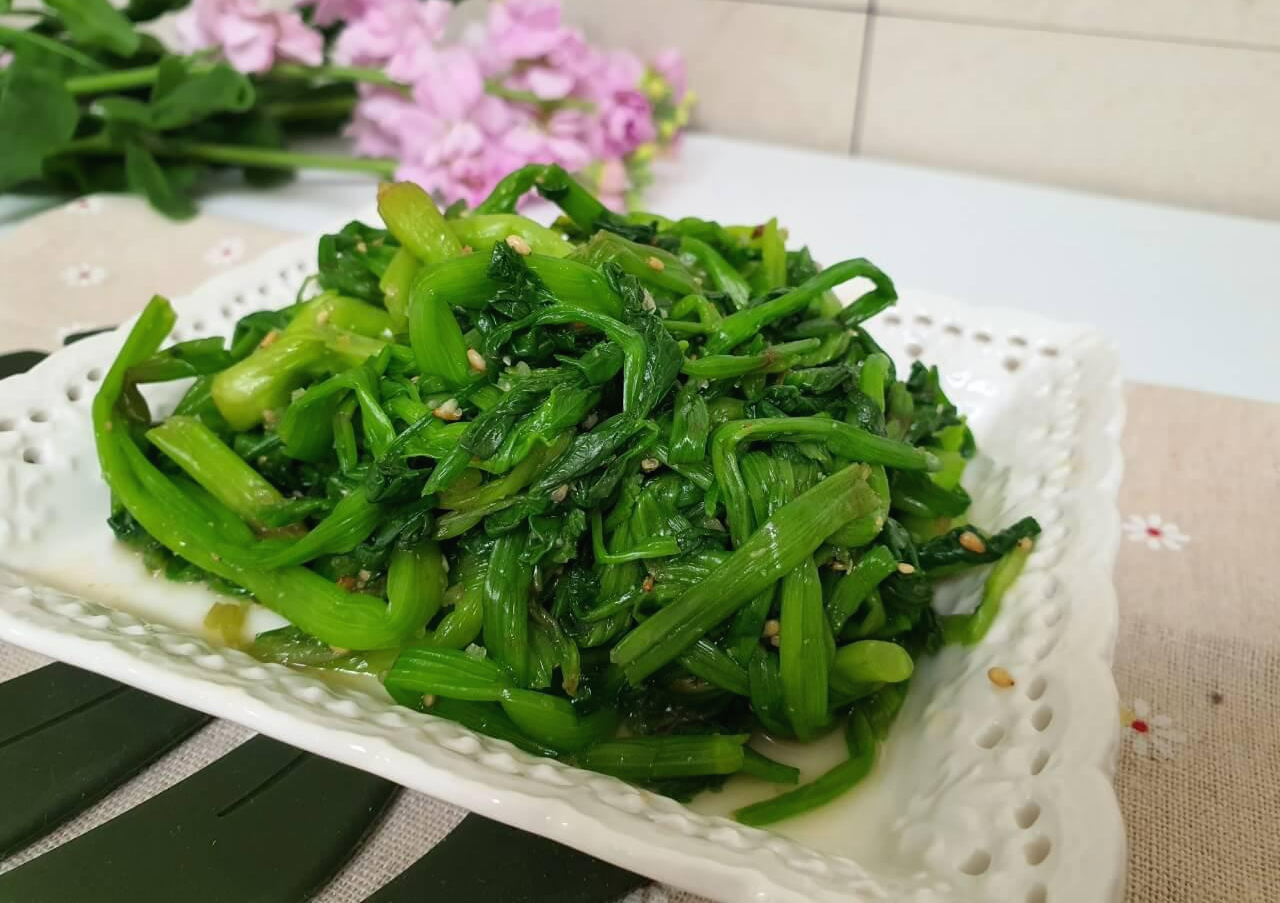 미나리 무침 사진