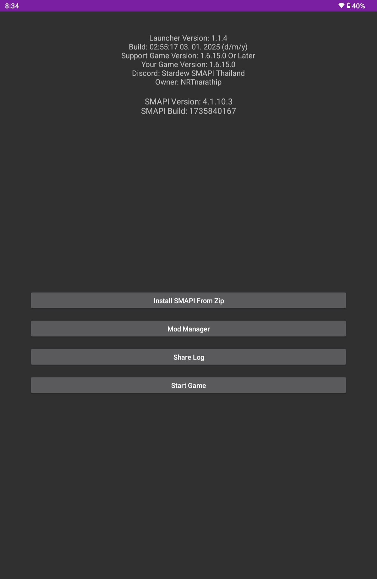 Smapi Launcher