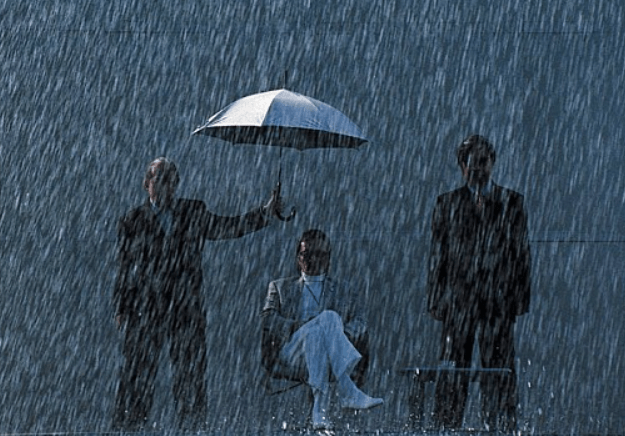 폭우에-우산쓴-이상한-악당