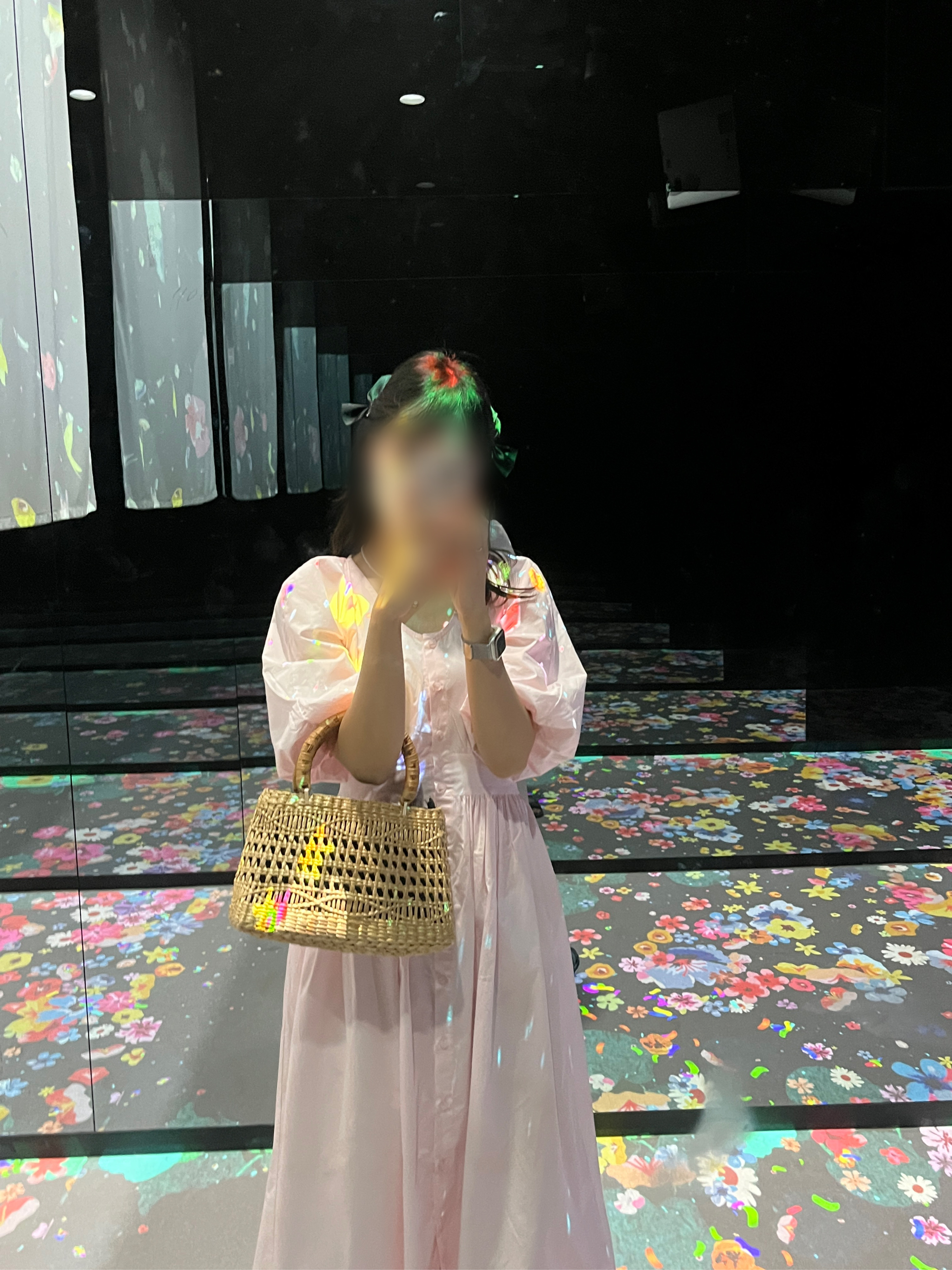 인터랙티브 아트 풍경 