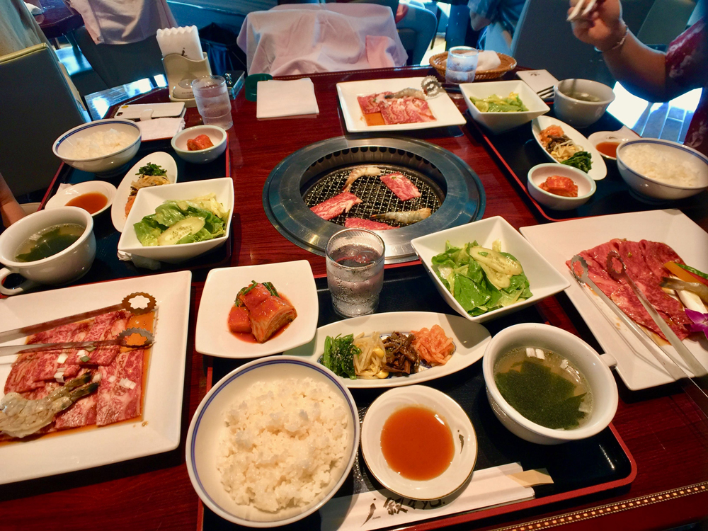야키니쿠 음식 사진